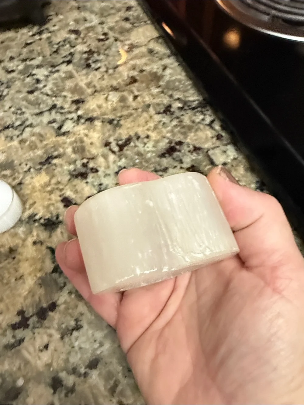 Heart Shaped White Selenite Tea Light Candle Holder